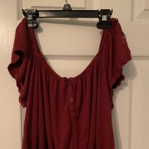 red aeropostale’s top